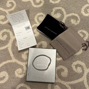 David Yurman Bel Aire Bracelet 14k yellow gold Silver/Gold Medium